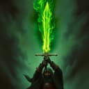 Green-Flame Blade